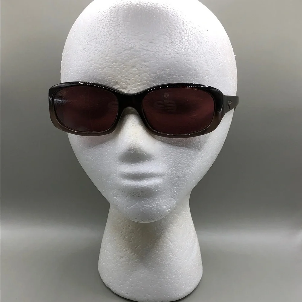 Maui Jim Punchbowl MJ219-01 Sunglasses Brown GOOD Condition UNISEX Choco Fade